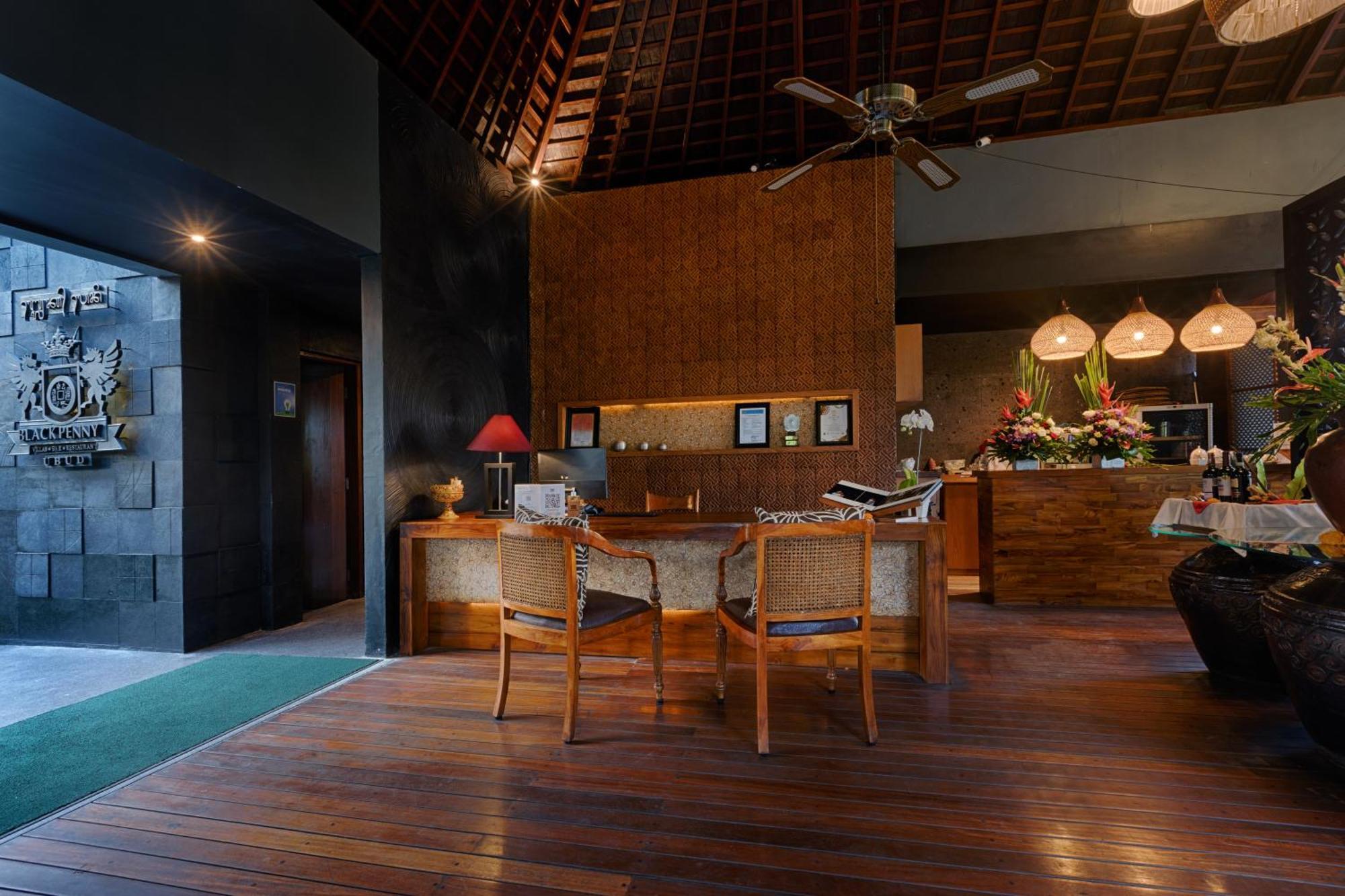 Black Penny Villas Ubud Eksteriør billede