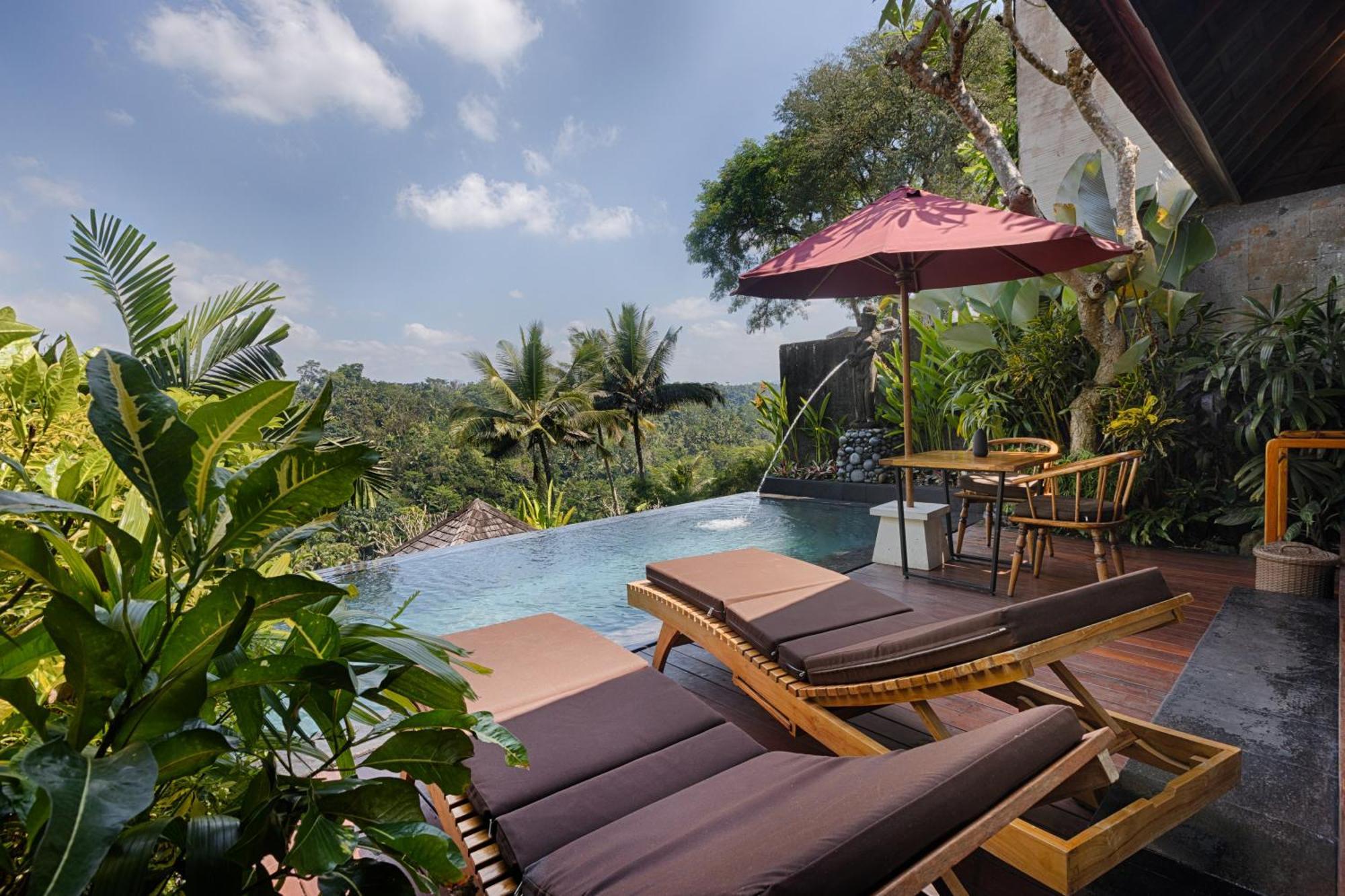 Black Penny Villas Ubud Eksteriør billede
